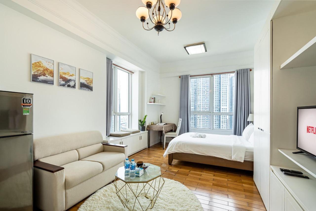 The Manor 2 Luxury Apartment Free Roof Top Pool ホーチミン市 エクステリア 写真