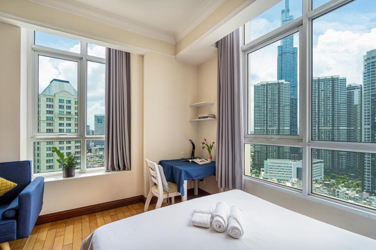 The Manor 2 Luxury Apartment Free Roof Top Pool ホーチミン市 エクステリア 写真