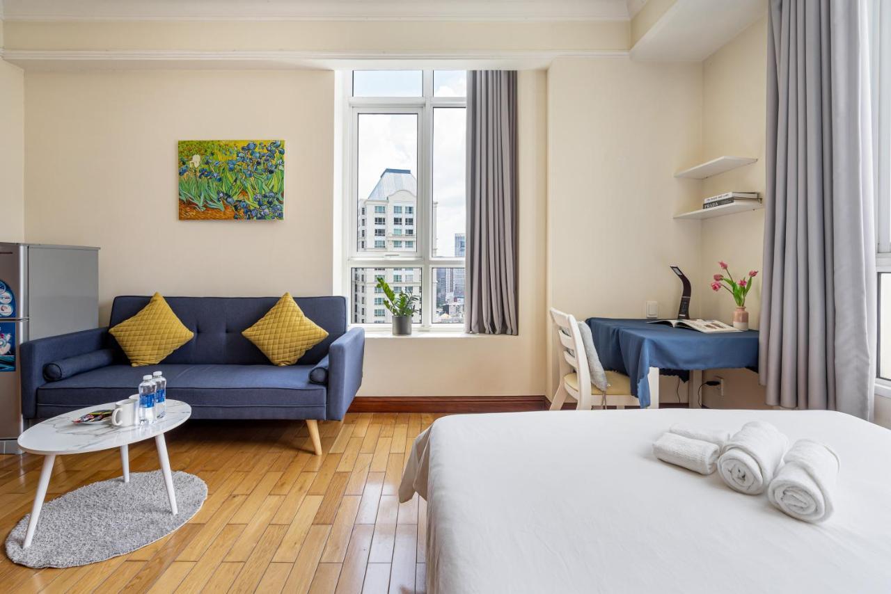The Manor 2 Luxury Apartment Free Roof Top Pool ホーチミン市 エクステリア 写真