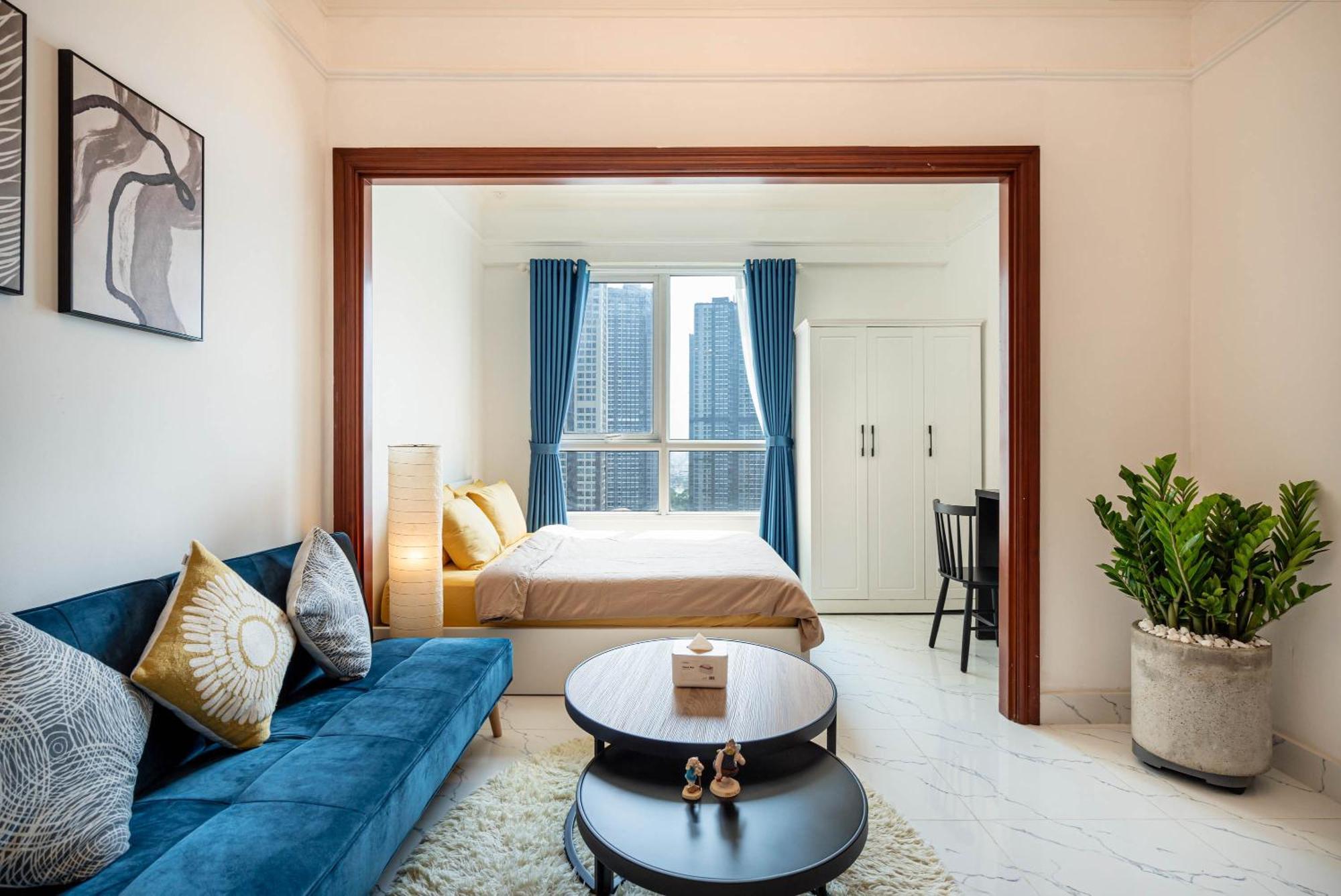 The Manor 2 Luxury Apartment Free Roof Top Pool ホーチミン市 エクステリア 写真